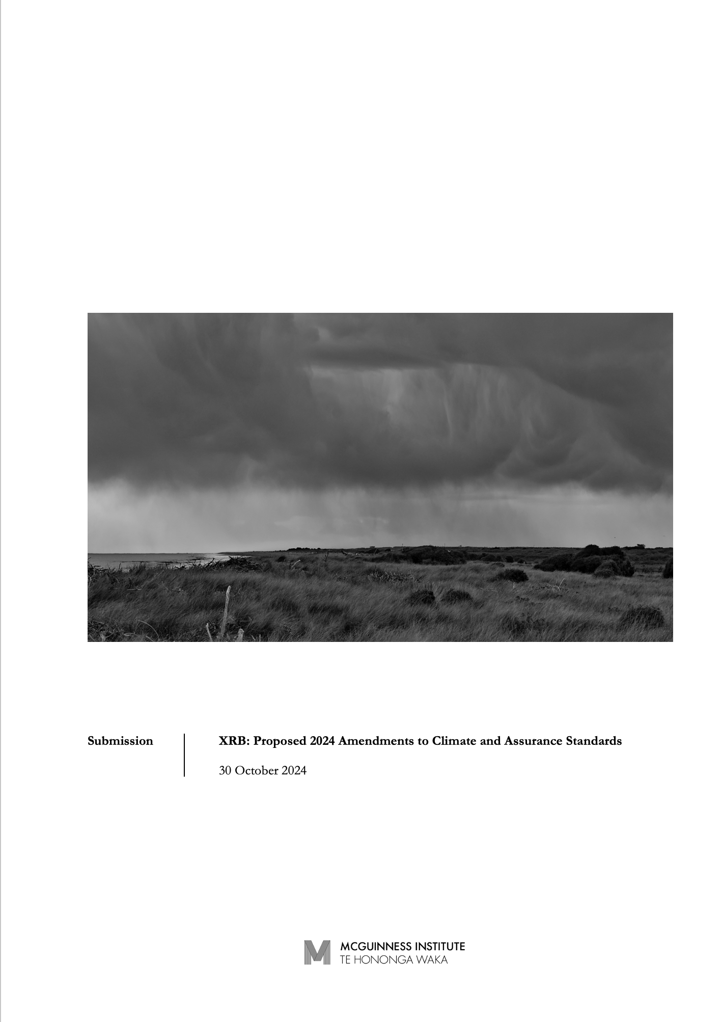 Submission 2024/06 – XRB: Proposed 2024 Amendments to Climate and Assurance Standards
